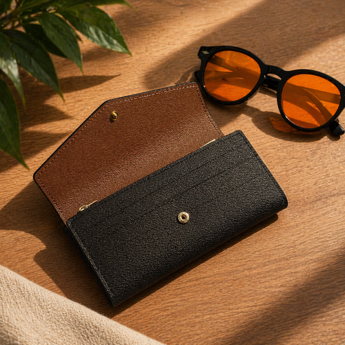Funda gafas de cuero